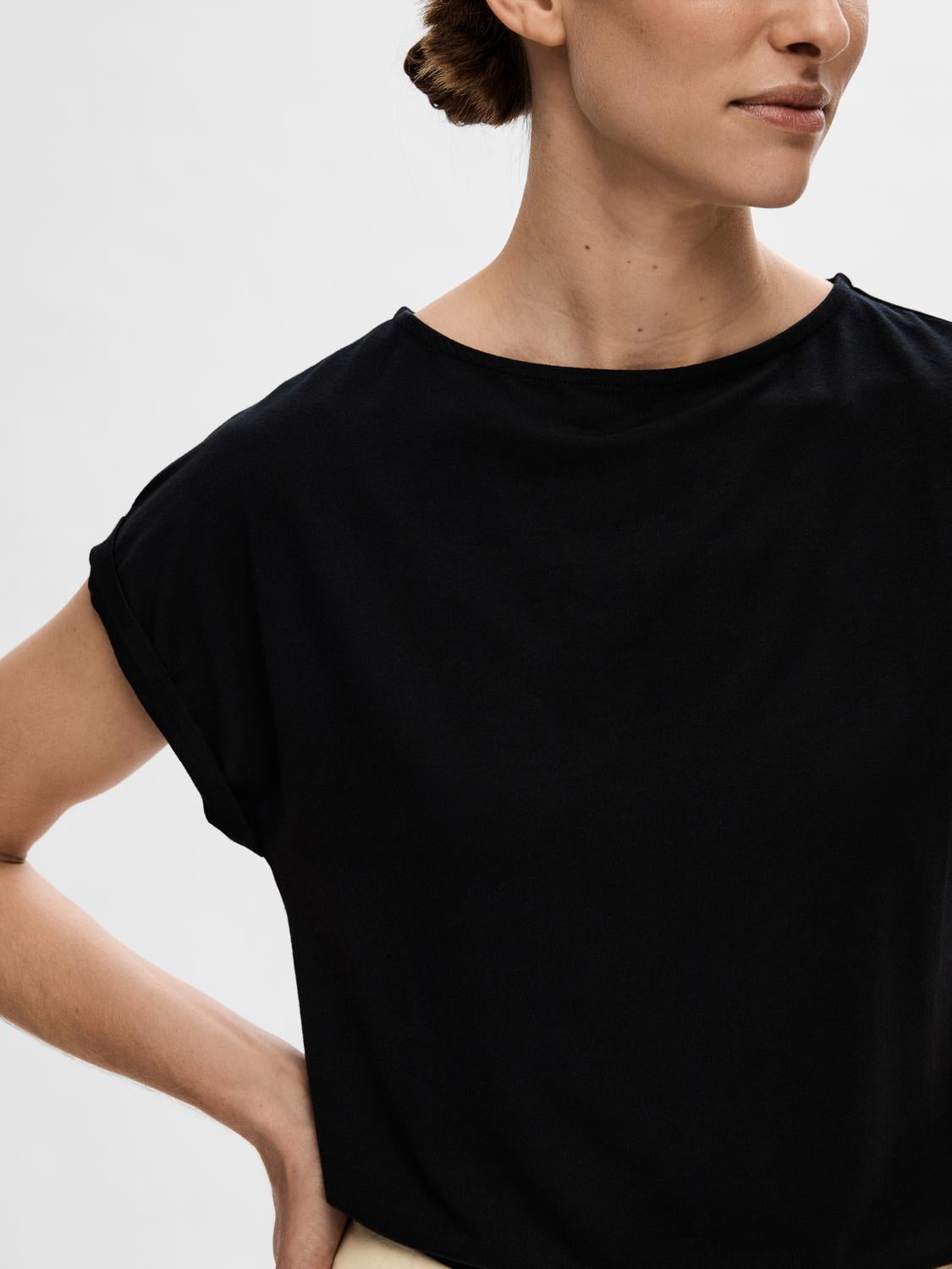 SLFBELLIS T-Shirt - Black