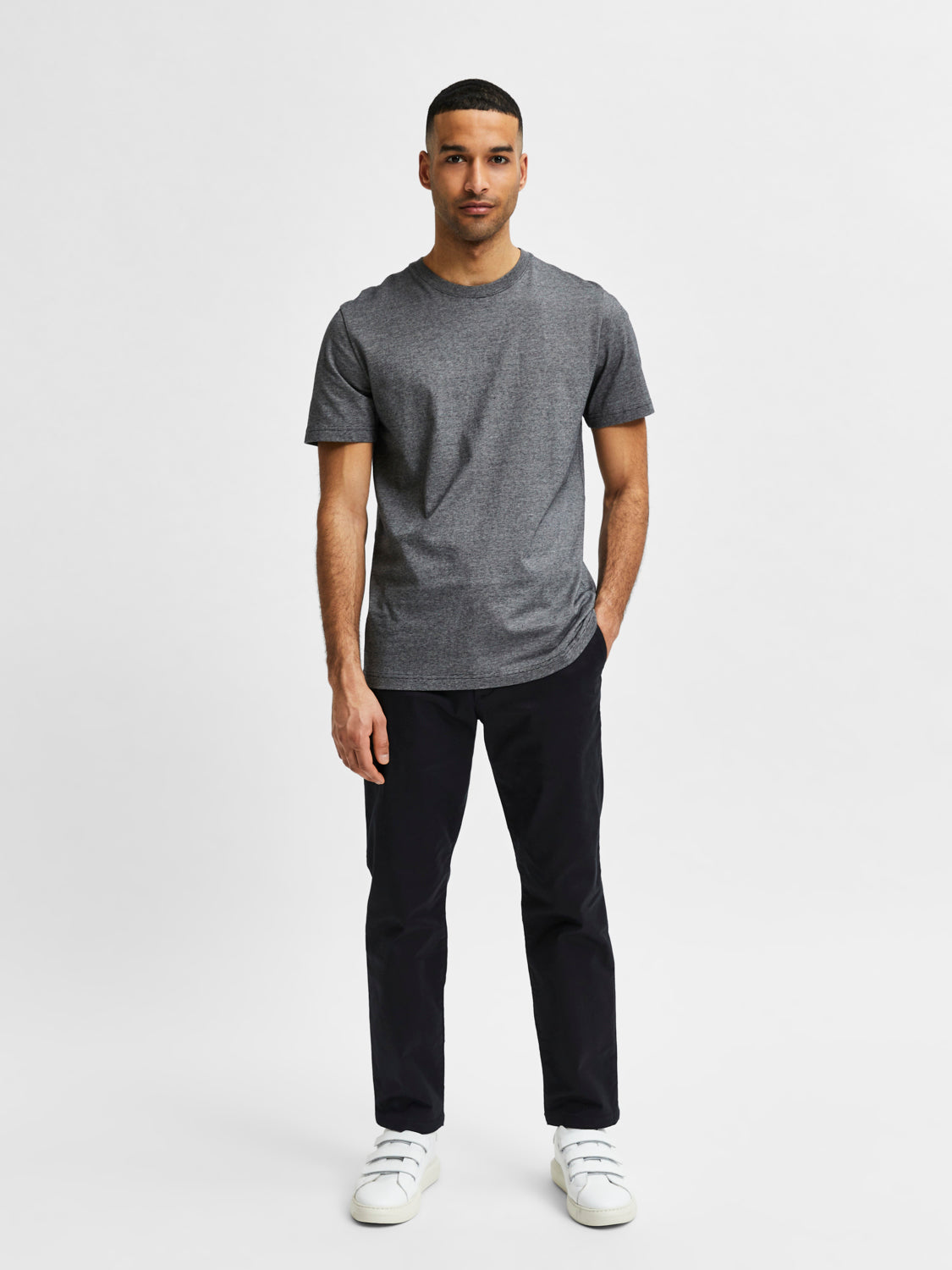 SLHNORMAN180 T-Shirt - black