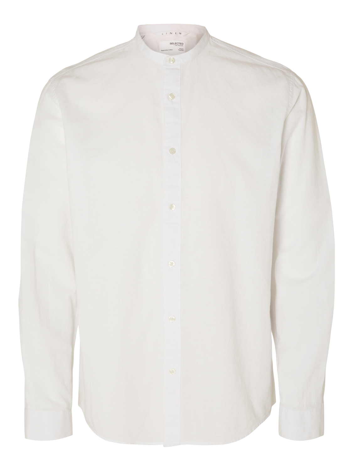 SLHREGSUN Shirts - Bright White