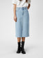 OBJELLEN Skirt - Light Blue Denim