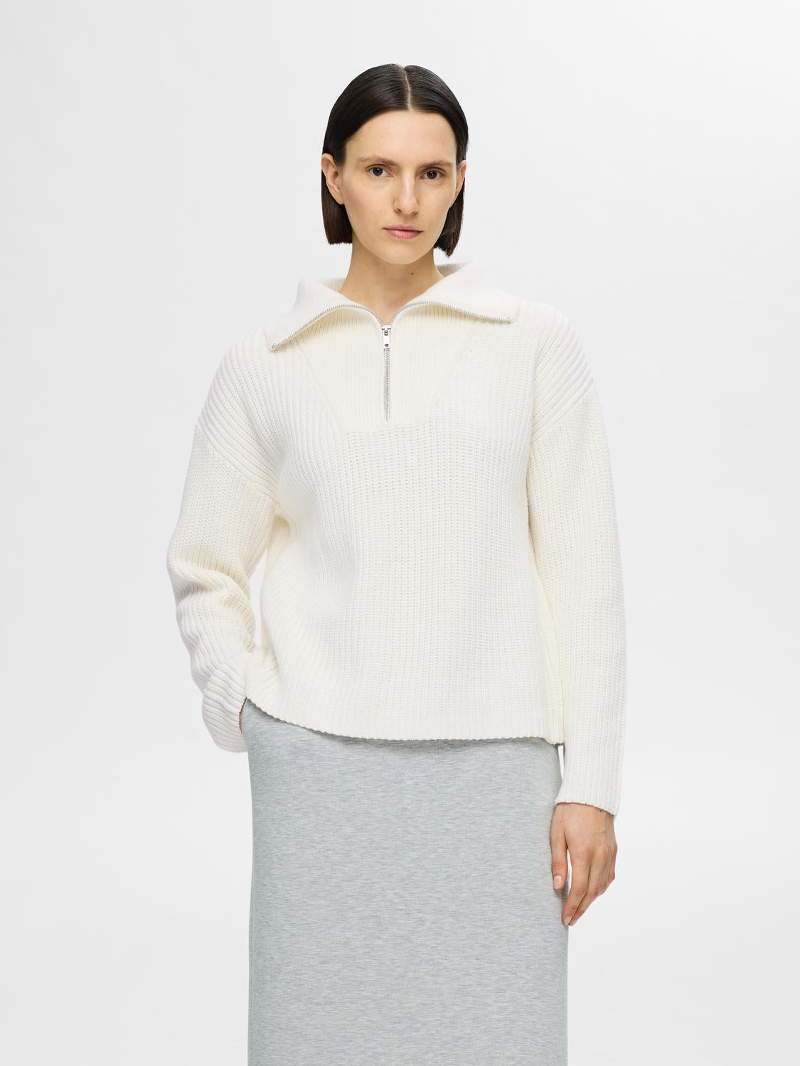 SLFBLOOMIE Pullover - Snow White