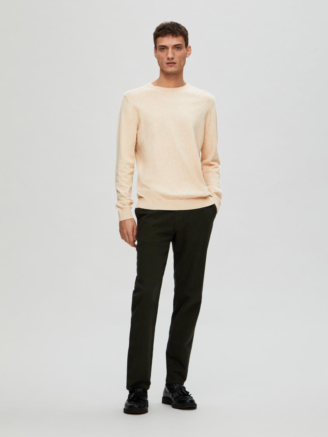 SLHBERG Pullover - Oatmeal