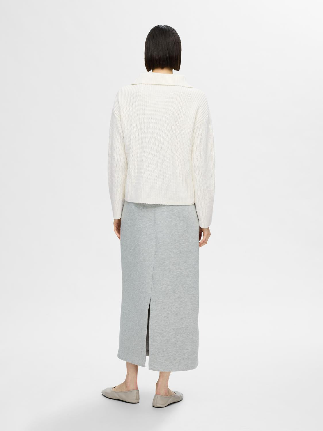 SLFBLOOMIE Pullover - Snow White