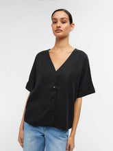 Load image into Gallery viewer, OBJTILDA T-Shirts &amp; Tops - Black