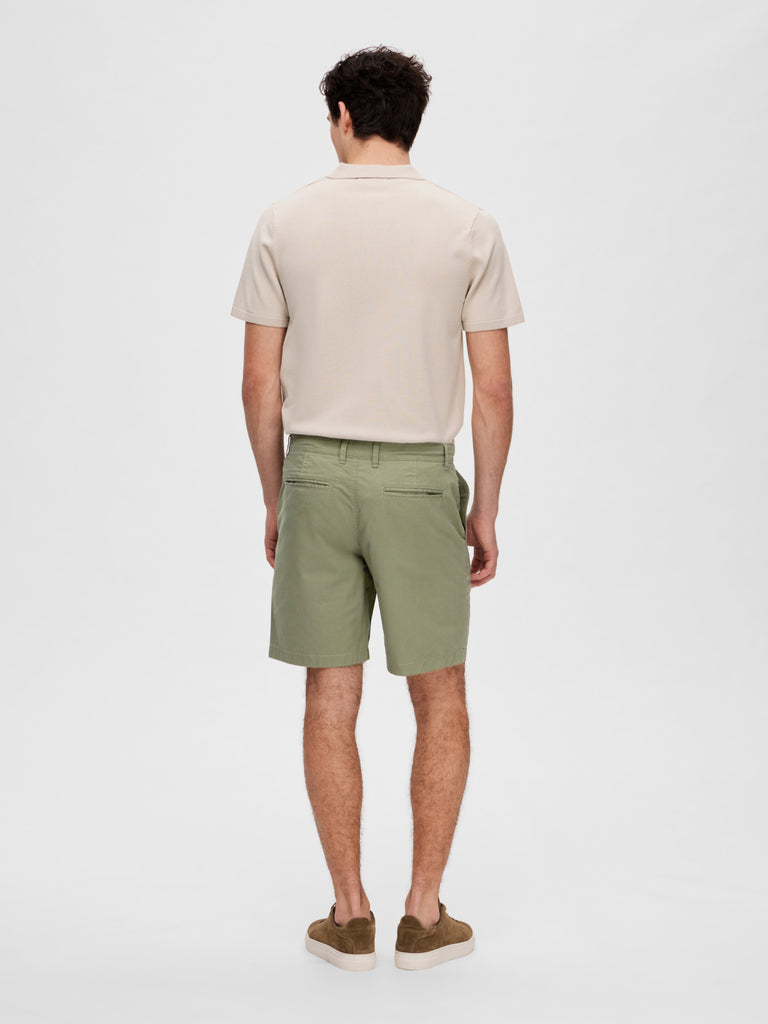 SLHCOMFORT-HOMME Shorts - Deep Lichen Green