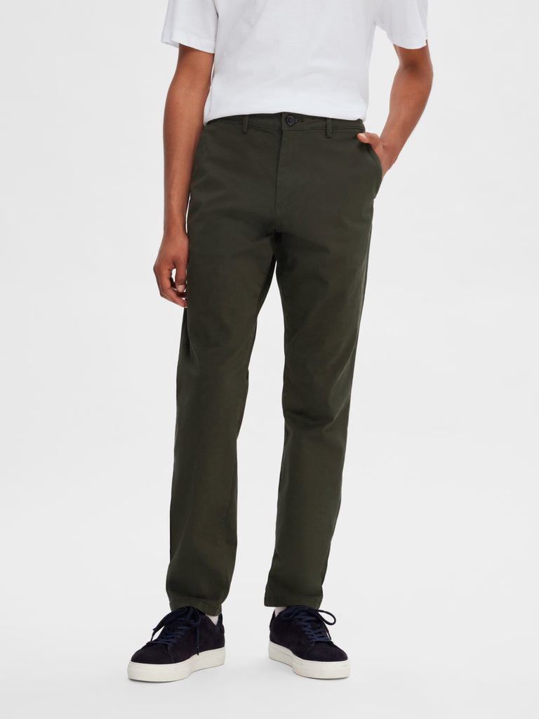 SLH175-SLIM Pants - Forest Night