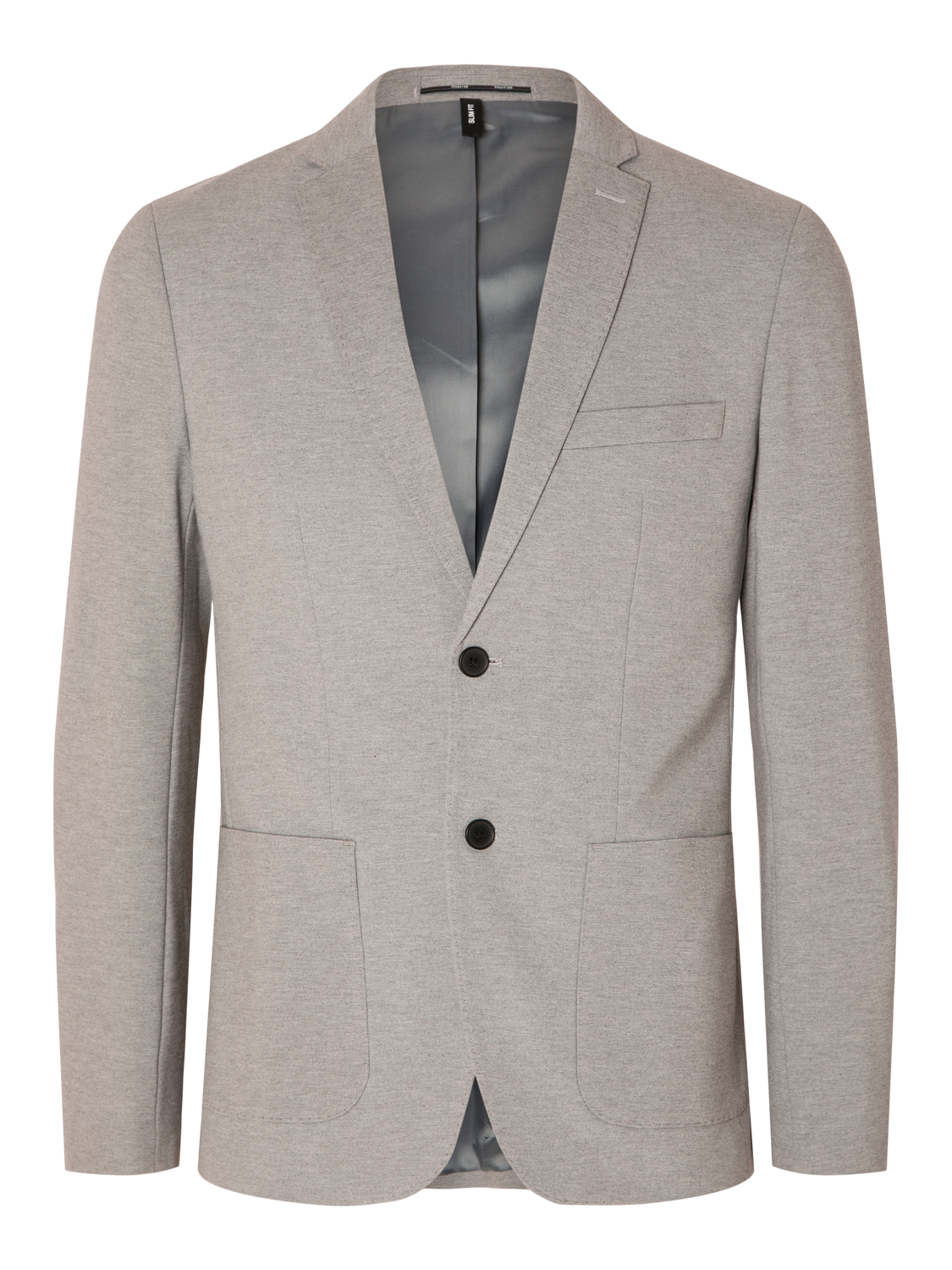 SLHSLIM-DELON Blazer - Light Grey Melange