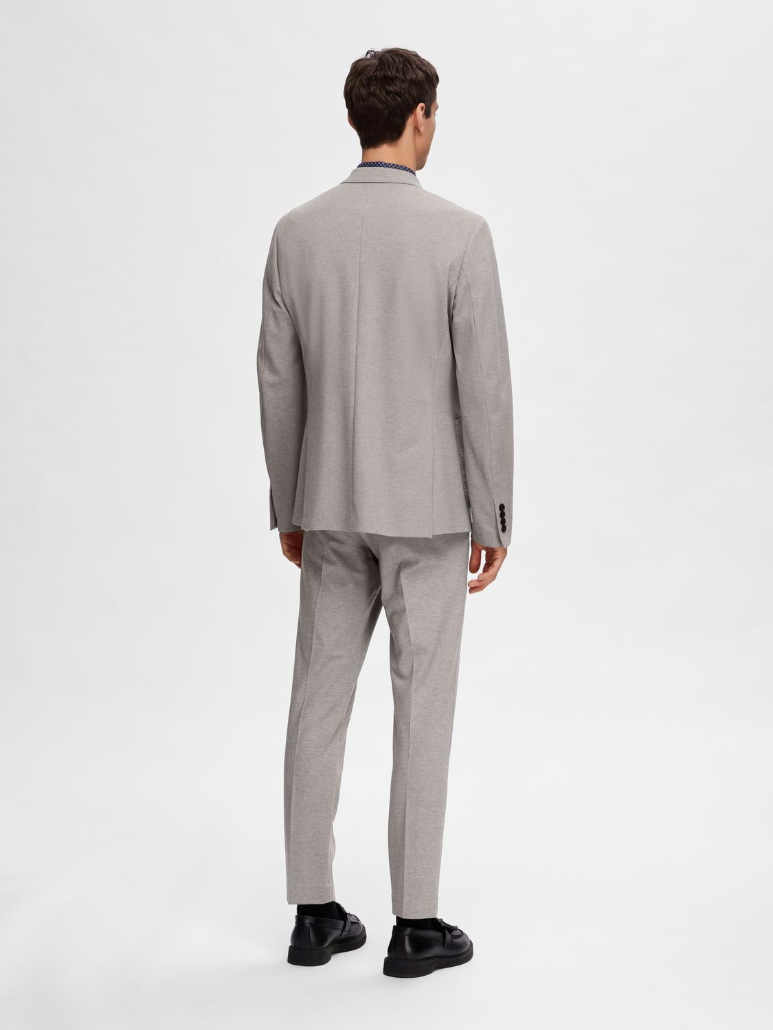 SLHSLIM-DELON Blazer - Light Grey Melange