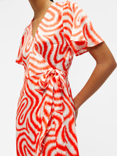 Load image into Gallery viewer, OBJGREEN Dress - Hot Coral