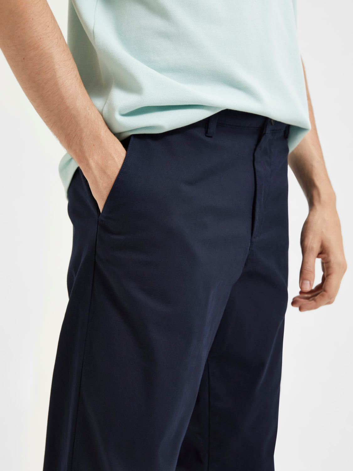 SLHSTRAIGHT-NEW Pants - Dark Sapphire