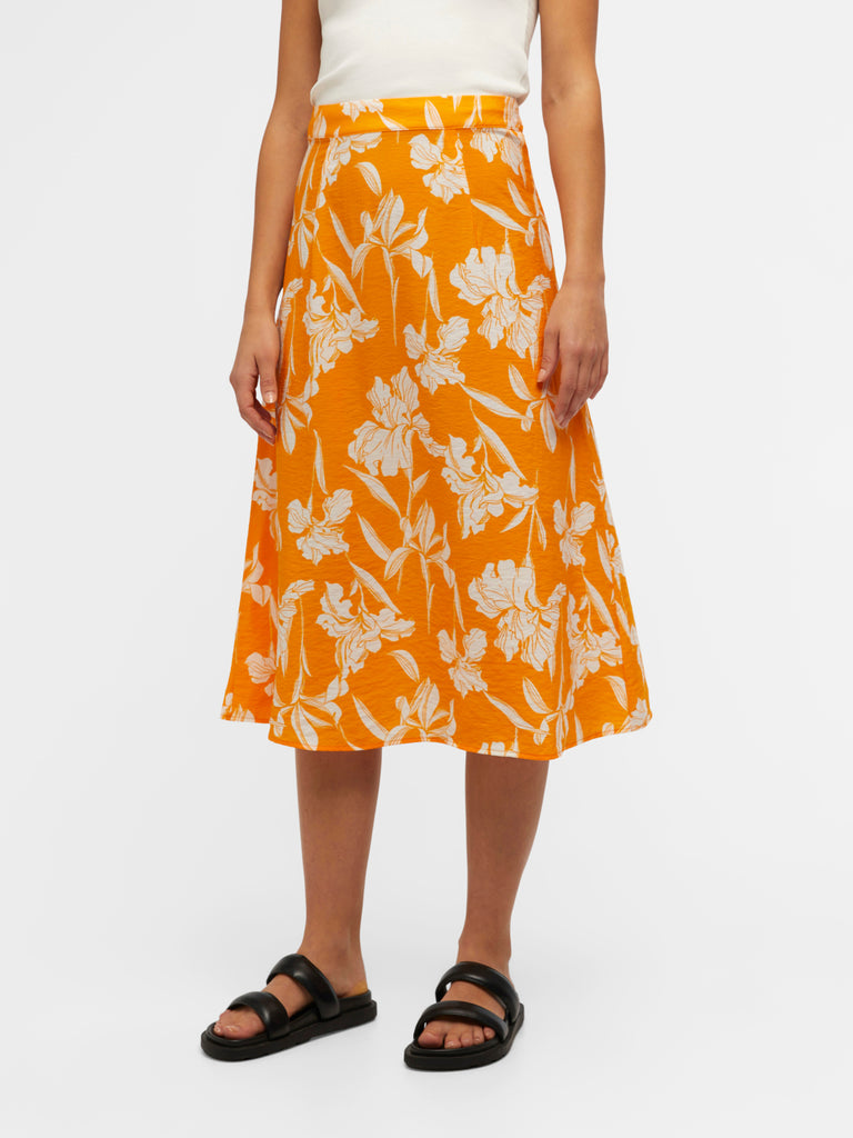 OBJLEONORA Skirt - Bright Marigold