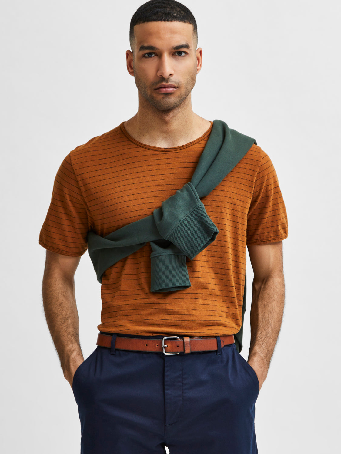 SLHHENRY Belt - Cognac