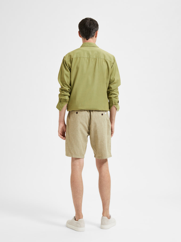 SLHREGULAR-BRODY Shorts - Olive Branch