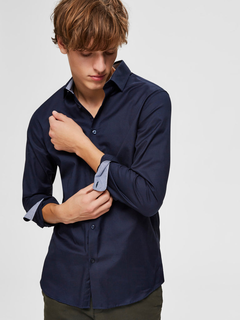SLHSLIMNEW-MARK Shirts - navy blazer