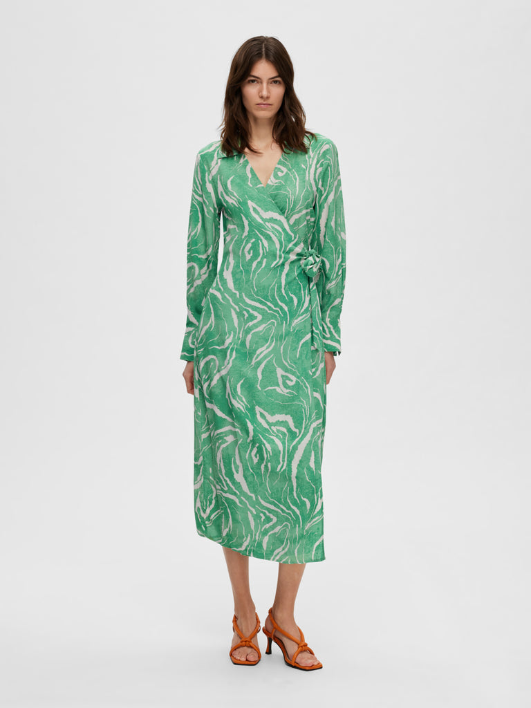 SLFSIRINE Dress - Absinthe Green