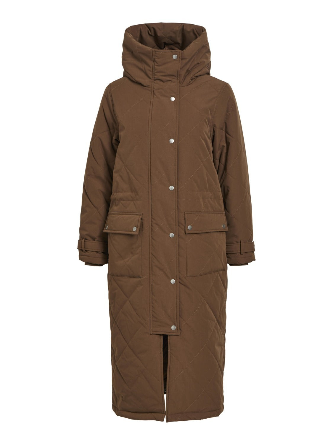 OBJKATIE Coat - Dark Earth