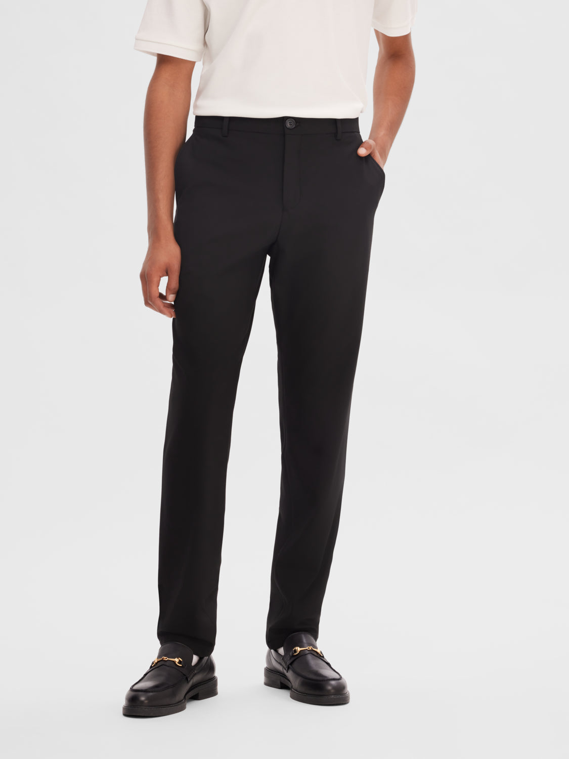 SLHSLIM-ROBERT Pants - Black