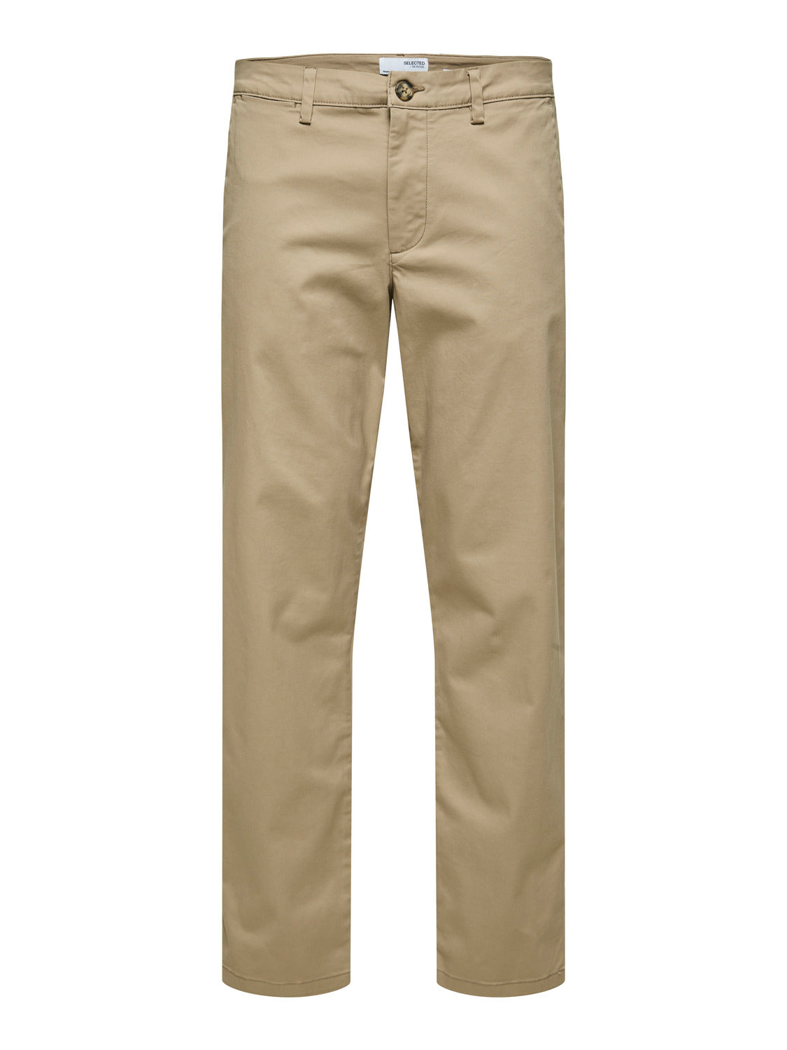 SLHSTRAIGHT-NEW Pants - Greige