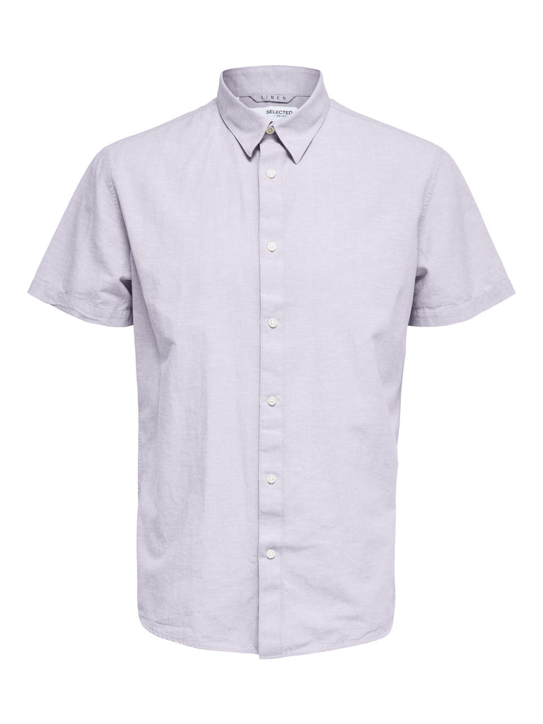 SLHSLIMNEW-LINEN Shirts - Languid Lavender