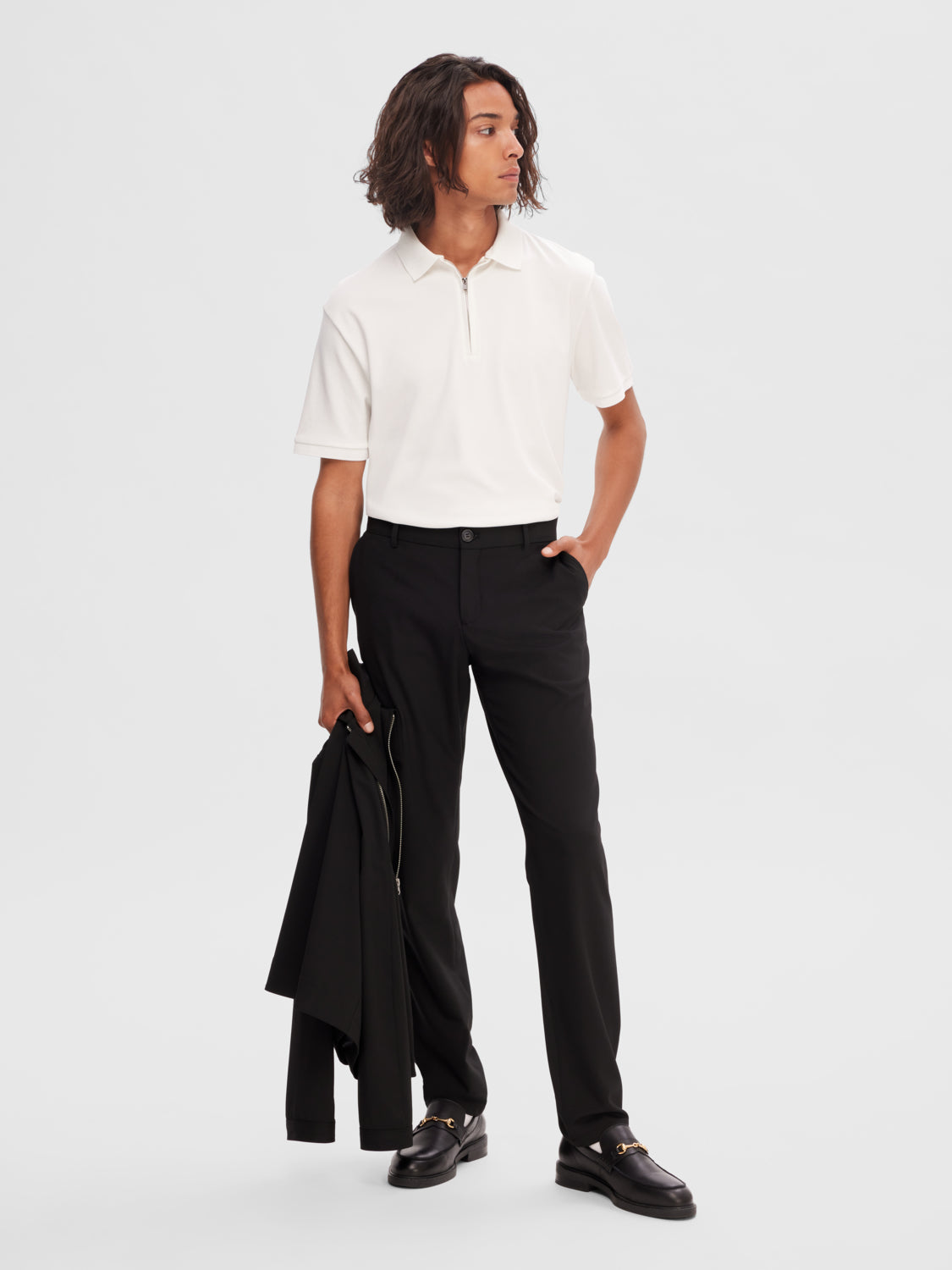 SLHSLIM-ROBERT Pants - Black