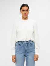 Load image into Gallery viewer, OBJCAROLINE Pullover - Cloud Dancer