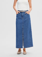 Load image into Gallery viewer, SLFBELLA Skirt - Medium Blue Denim