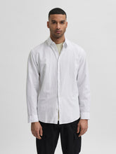 Load image into Gallery viewer, SLHSLIMNEW-LINEN Shirts - White