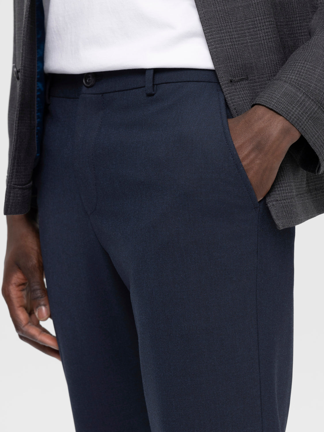 SLHSLIM-ROBERT Pants - Dark Sapphire