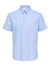 Load image into Gallery viewer, SLHSLIMNEW-LINEN Shirts - Cashmere Blue