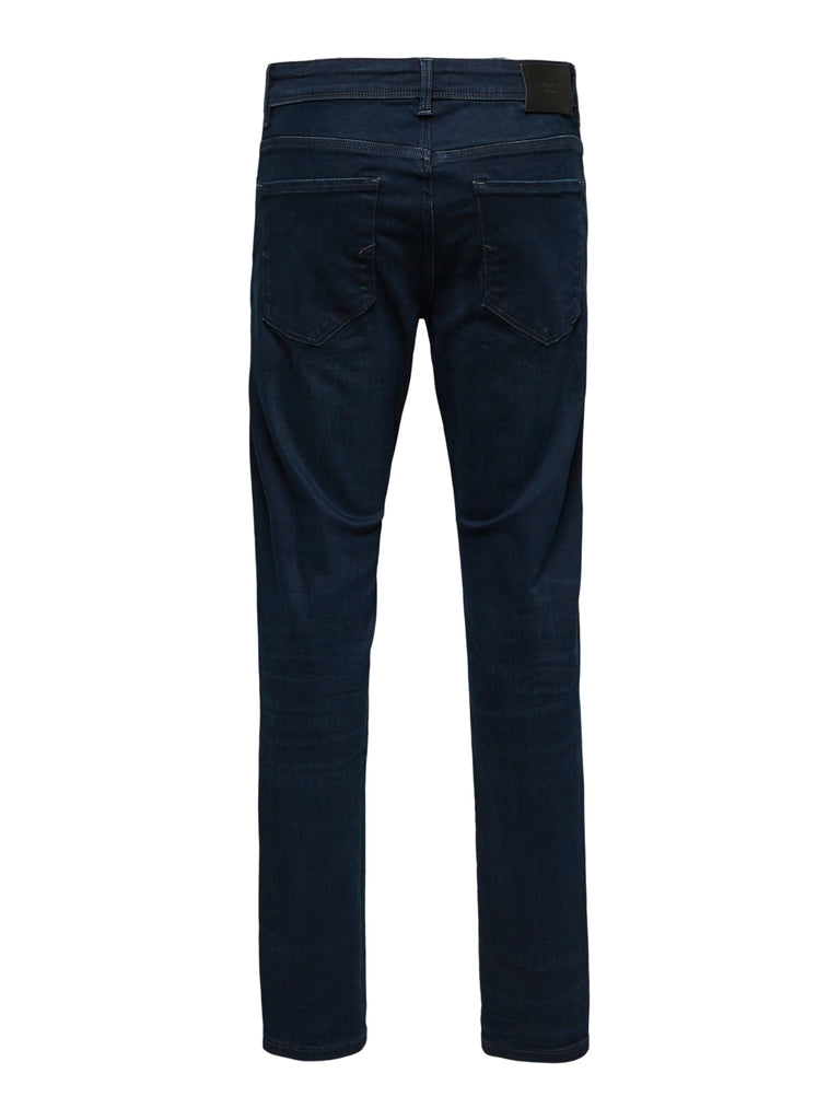 SLHSTRAIGHT-SCOTT Jeans - blue black denim