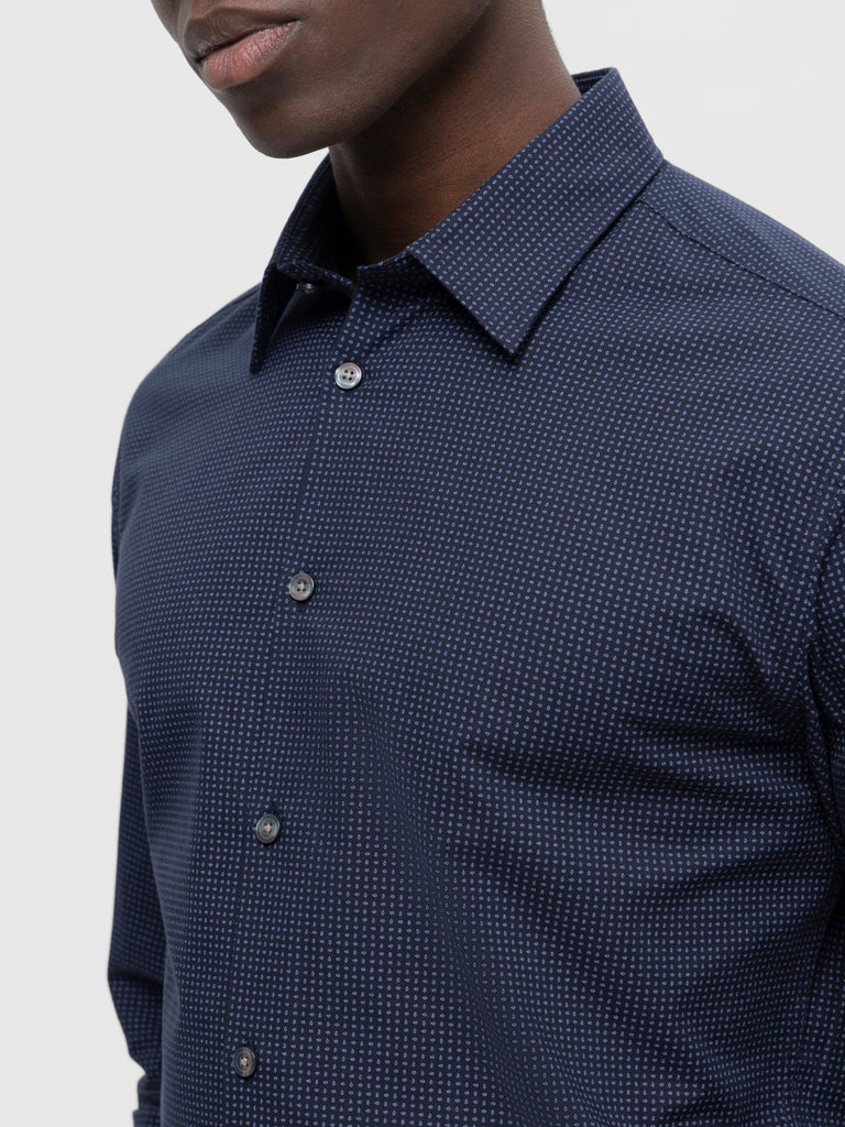 SLHSLIMDETAIL Shirts - Navy Blazer