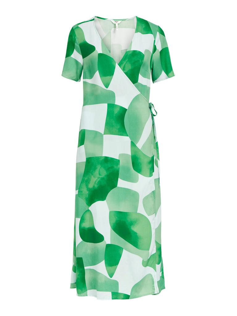 OBJSUMAI Dress - Fern Green