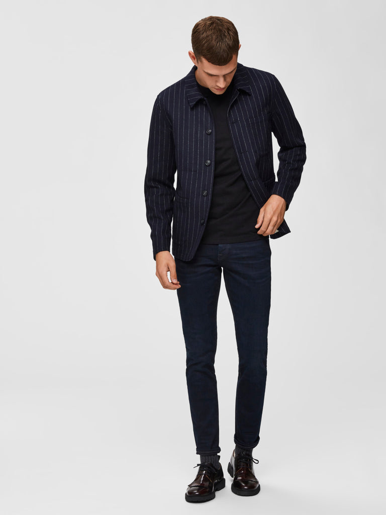 SLHSLIM-LEON Jeans - blue black denim