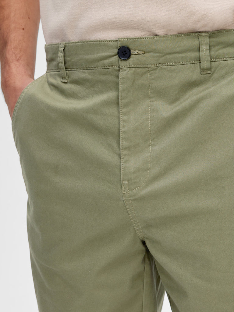 SLHCOMFORT-HOMME Shorts - Deep Lichen Green