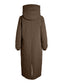 OBJKATIE Coat - Dark Earth