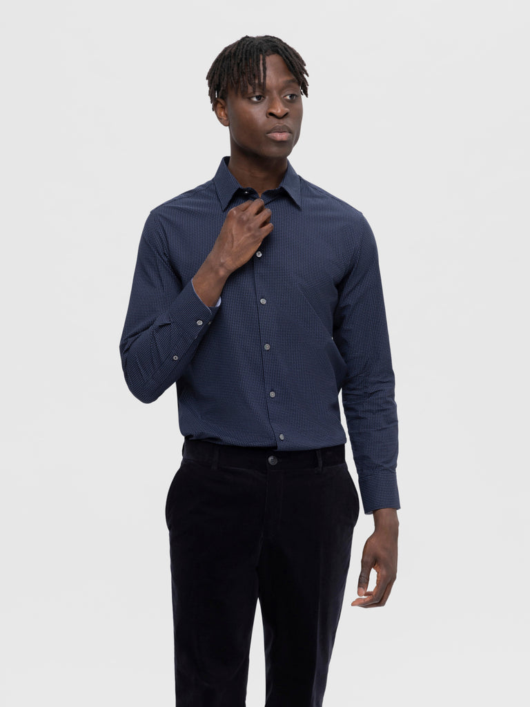 SLHSLIMDETAIL Shirts - Navy Blazer