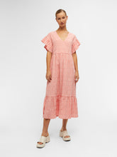 Load image into Gallery viewer, OBJAZANA Dress - Hot Coral