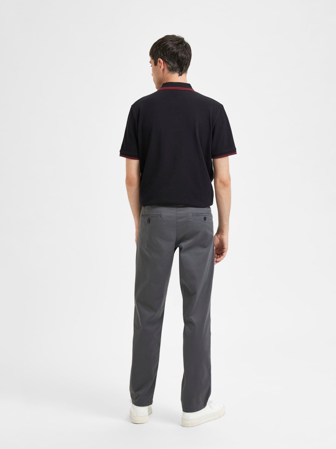 SLHSTRAIGHT-NEW Pants - Dark Shadow