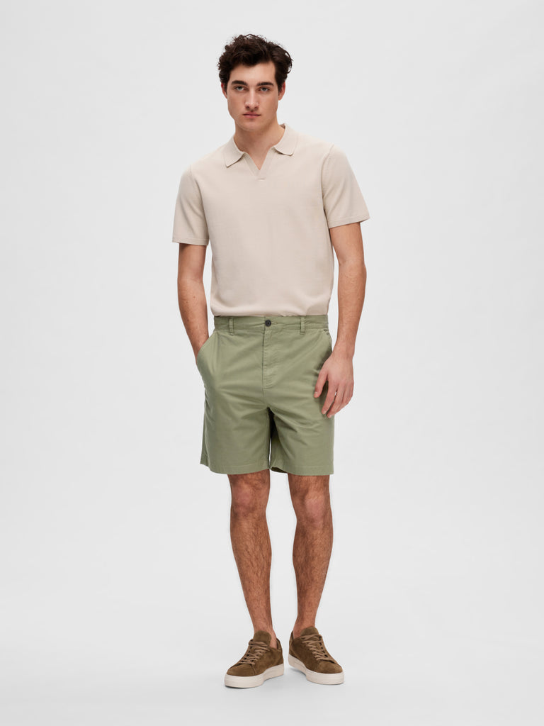 SLHCOMFORT-HOMME Shorts - Deep Lichen Green