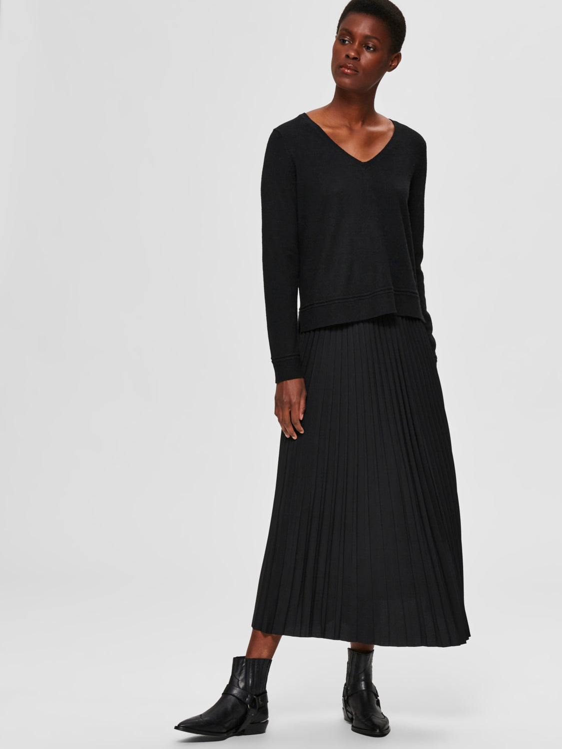 SLFALEXIS Skirt - black