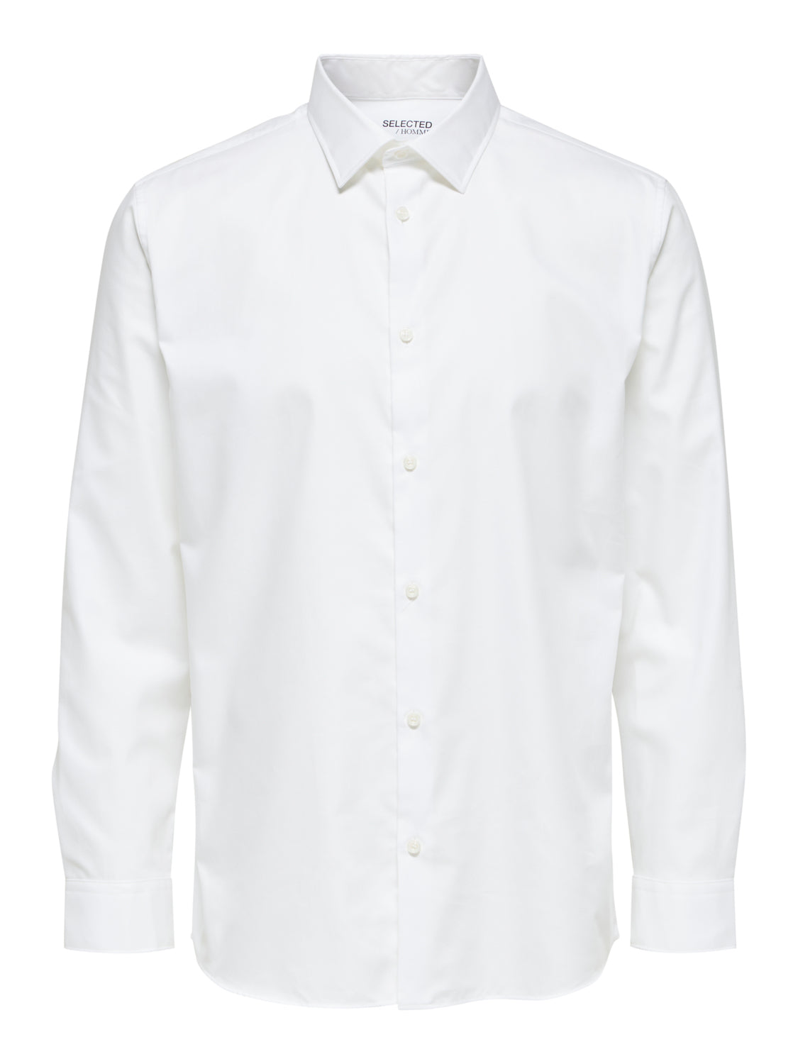 SLHSLIMETHAN Shirts - Bright White