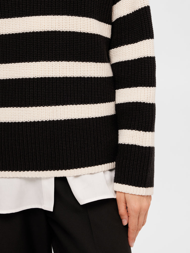 SLFBLOOMIE Pullover - Black