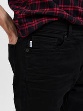 Load image into Gallery viewer, SLH175-SLIM Jeans - Black Denim