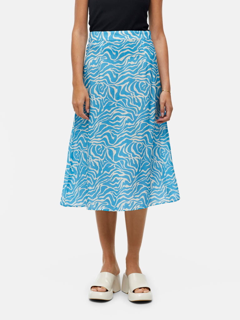 OBJLEONORA Skirt - Swedish Blue