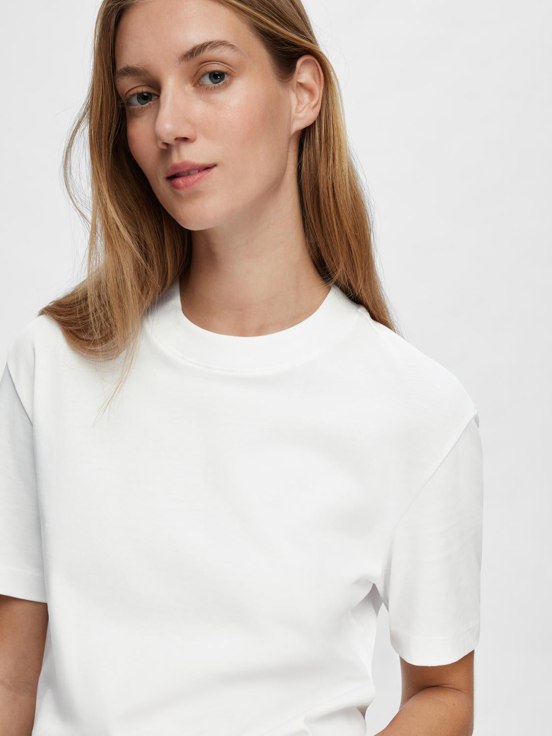 SLFRELAX T-Shirt - Bright White