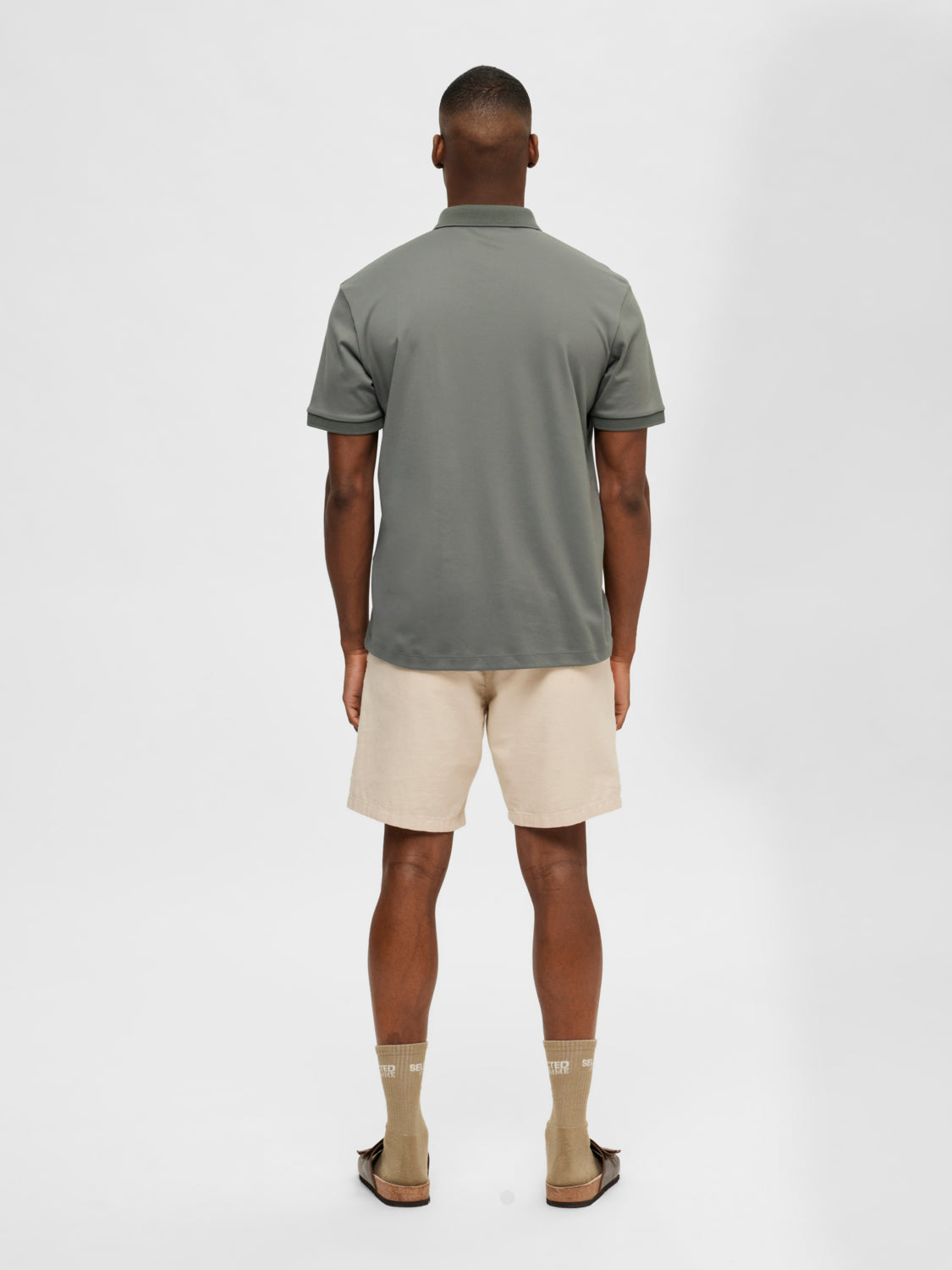 SLHFAVE Polo Shirt - Agave Green