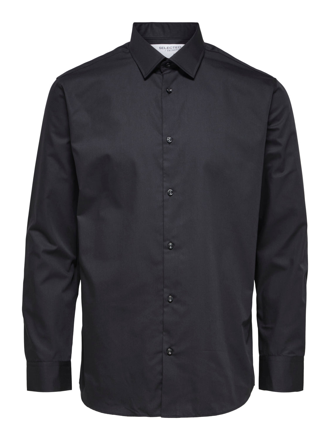 SLHSLIMETHAN Shirts - Black