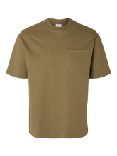 Load image into Gallery viewer, SLHLOOSESAUL T-Shirt - Burnt Olive