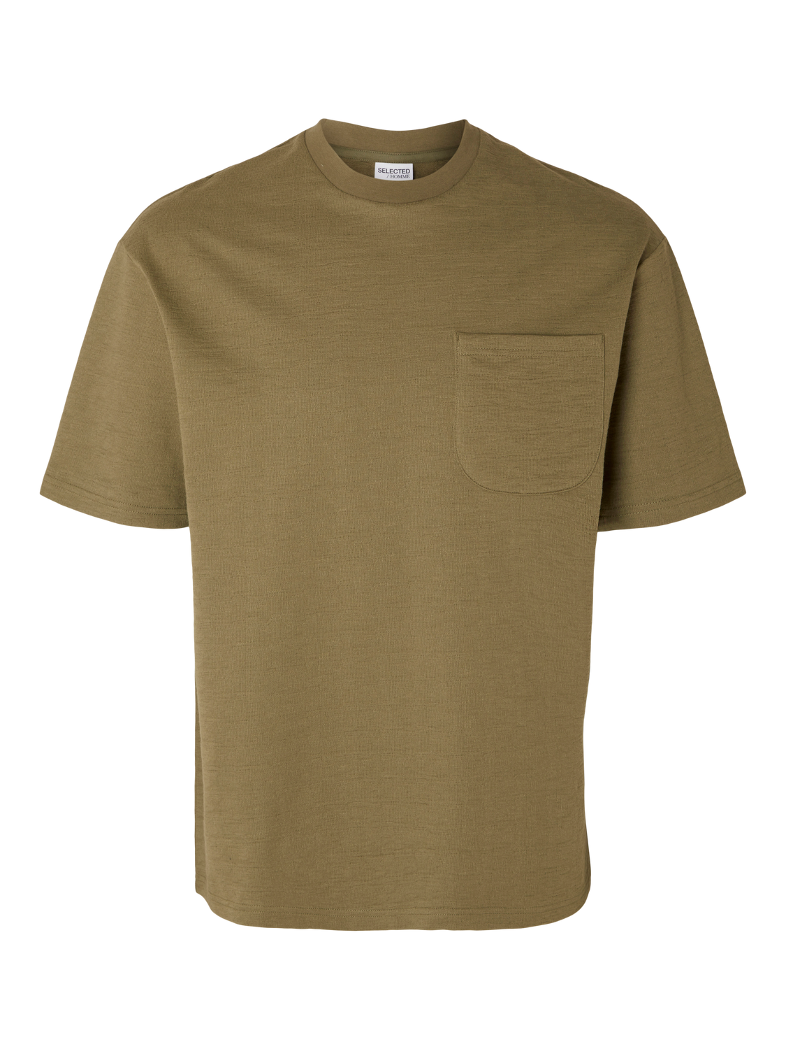 SLHLOOSESAUL T-Shirt - Burnt Olive
