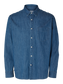 SLHREG-TOM Shirts - Medium Blue Denim